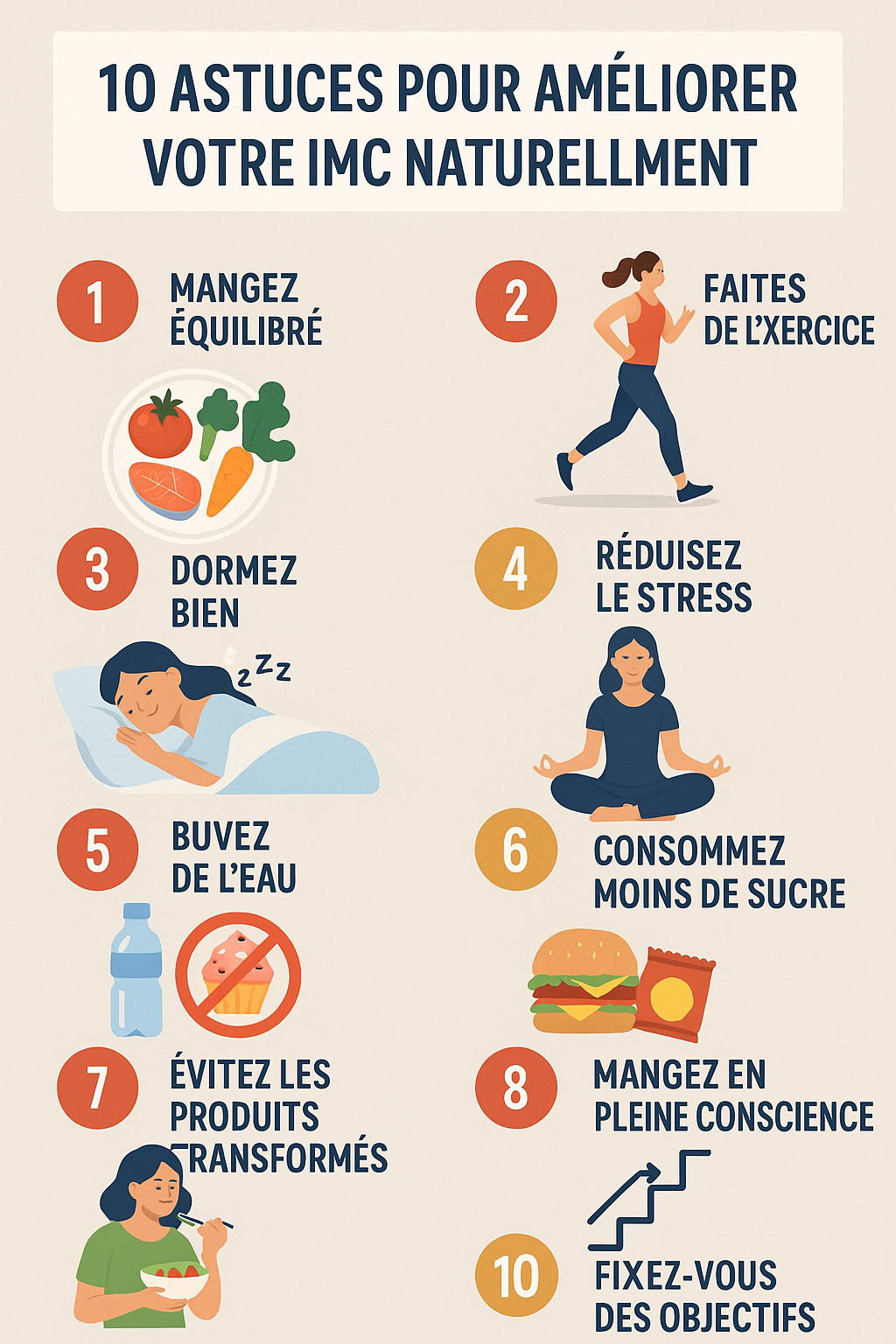 astuces pour ameliorer son imc
